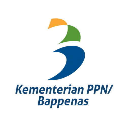 Logo of the Indonesian Ministry of Home Affairs with a blue “2” and curved green/orange shapes, text below.