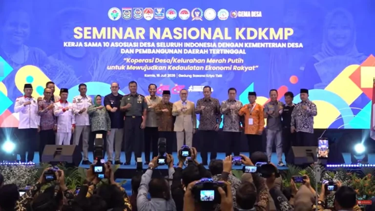 Seminar Nasional KDKMP Satukan 10 Asosiasi Desa untuk Mendorong Kemandirian Ekonomi Desa